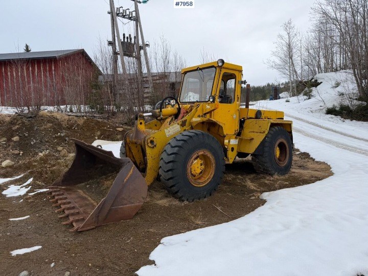 1998 HANOMAG hjullaster wheel loader